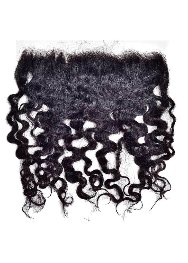 Burmese Curly Transparent Lace Frontal